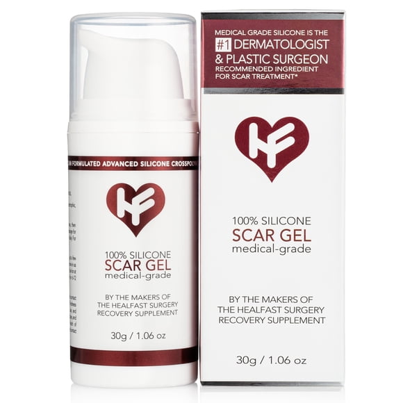 Lámina semisólida de gel de silicona para cicatrices HealFast Physician