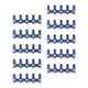 thumbnail image 5 of 10x 5 Anillas Para Encuadernación De Hojas Sueltas, Anillas Para Encuadernación Para Agenda De Oficina, Color Azul, 5 of 5