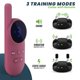 thumbnail image 4 of Collar de entrenamiento Wiggle Kingdom 5‑15 lb (2,3‑6,8 kg) púrpura vibración/descarga, 4 of 7