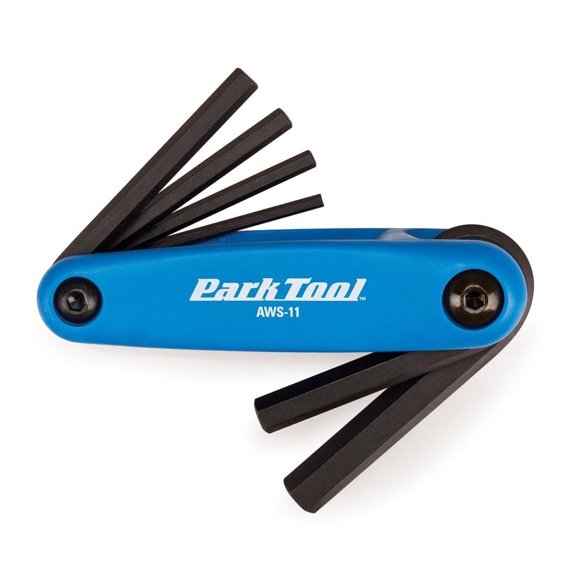 Conjunto de llaves Allen plegables Park Tool AWS-11