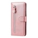 thumbnail image 5 of Funda con Cremallera para OPPO Reno 10/10 Pro 5G, Carcasa Cartera de Cuero PU con Soporte y Tarjetero, 5 of 6