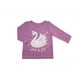 thumbnail image 1 of Camiseta Cisne Rosa - 3 A 6m Algodón Peruano, 1 of 2