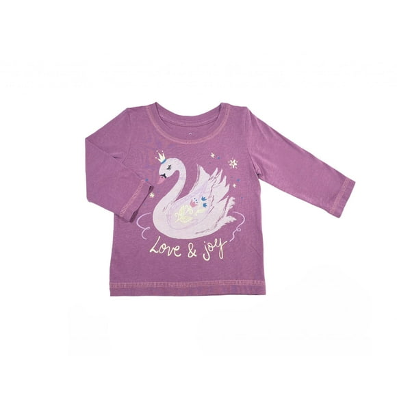 Camiseta Cisne Rosa - 3 A 6m Algodón Peruano
