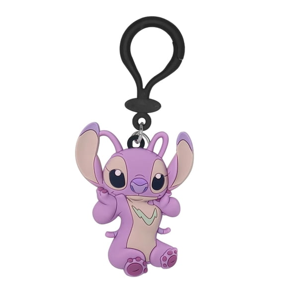 Clip para Bolsa Disney Lilo & Stitch Angel de PVC con Tacto Suave