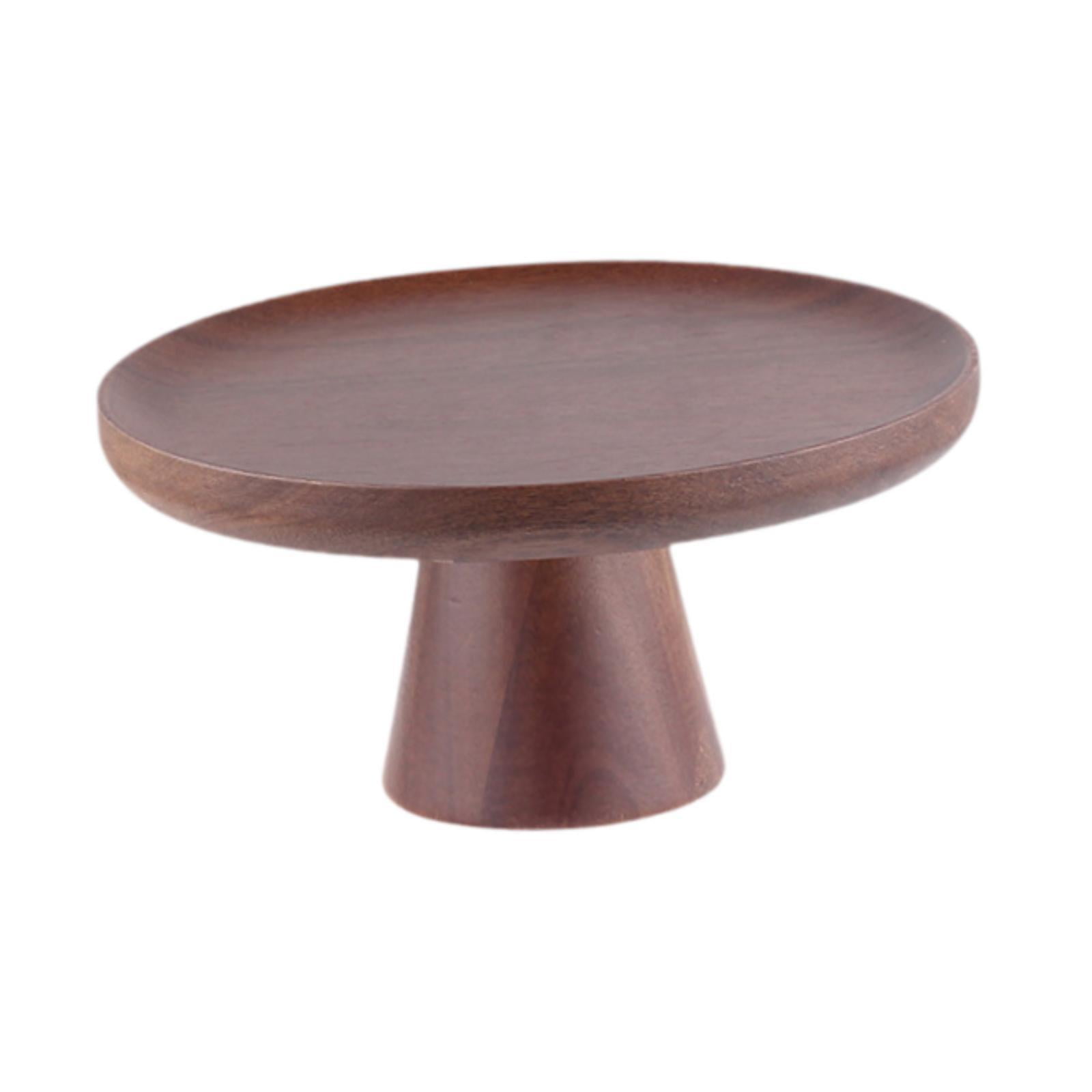 Bothyi - Soporte De Madera Para Pasteles, Bandejas Decorativas Para Aperitivos, Bandeja Para Refrigerios Para Bodas, Fiestas, Hogar M