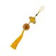 thumbnail image 3 of Nudo chino con bola de golf, casa, coche, casa, adorno, regalo, amarillo, 3 of 5