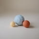 thumbnail image 3 of Esferas de silicona para anidar Sensory Toy Mushie, color azul claro, 3 of 8