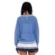 thumbnail image 5 of Jersey Disney Lilo & Stitch Crochet Varsity con cuello en V, azul, 5 of 9