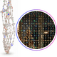thumbnail image 1 of Luces Navidad Cascada Multicolor 3mx3m Diseño Esferas, 1 of 6