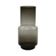 thumbnail image 1 of Florero Decorativo De Vidrio Cristal Con Diseño Tonos Gris, 1 of 7