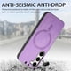 thumbnail image 3 of Magnetic Slim Case for Samsung Galaxy S23 Plus with Camera Guard & Anti-Scratch Back Purple, 3 of 5