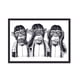 thumbnail image 1 of Cuadro Monkey Por Tres con Marco Negro, 1 of 1