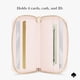 thumbnail image 4 of Billetera Devin Zip Magnética Kate Spade New York en Rosa Tiza, 4 of 7
