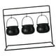thumbnail image 1 of Cuencos para dulces de Halloween, cubo para dulces con soporte, accesorios para escenario, mini dulces para decoración de mesa para trucos o golosinas 3 tazones, 1 of 5