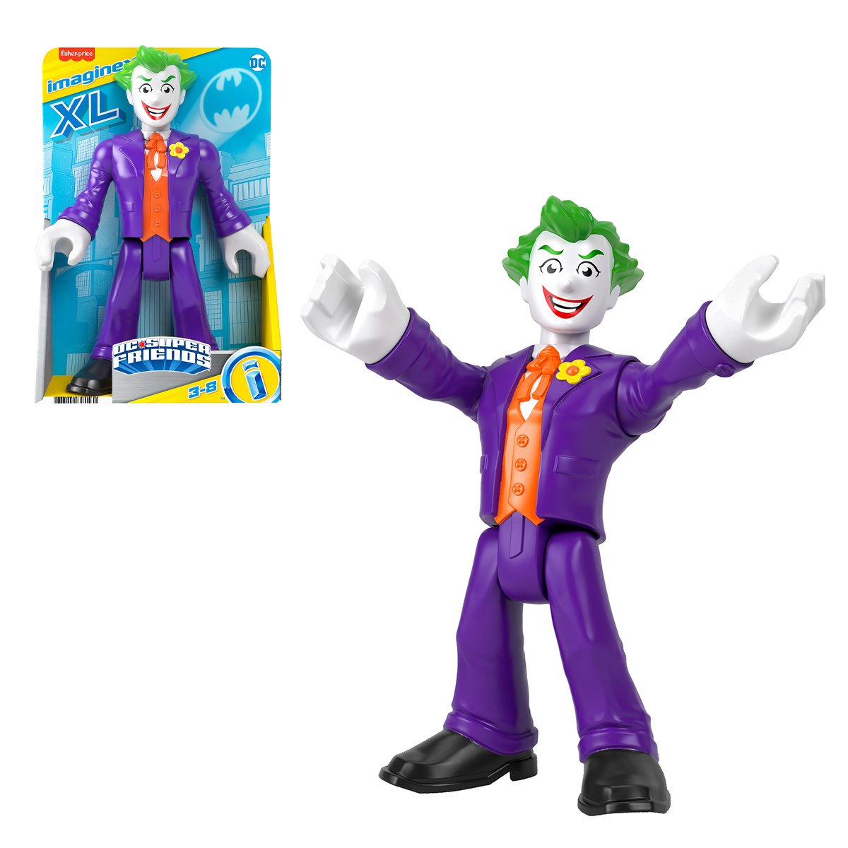 Figura De Acción Imaginext The Joker Xl