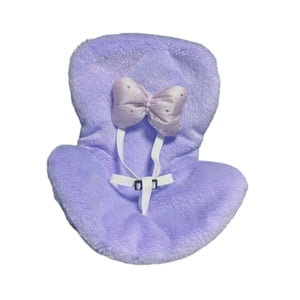 Magideal - Arnés Para Asiento De Coche De Muñeca Bebé, Suave, Para Juego De Simulación, Regalo Para Niños, Juego De Rol, Asiento De Coche, Decoración Para Coche Púrpura