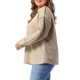 thumbnail image 4 of Agnes Orinda Conjuntos de Halloween Suéter para Mujer Tallas Grandes con Costura en Contraste Expuesta Cuello Simulado Manga Larga Casual Suave Tejido de Punto Jersey Talla 3X Caqui, 4 of 6