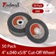 thumbnail image 2 of Disco de corte findmall 10 cm x 0,040 in x 5/8 in – paquete de 50 unidades, 2 of 7