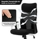 thumbnail image 4 of Silla Ejecutiva Ergonómica 121x64x63 cm Apoyabrazo Ajustable Negro, 4 of 5
