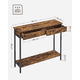 thumbnail image 2 of Mueble recibidor arrimo 2 cajonera Bristol, estilo industrial, 2 of 3