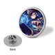 thumbnail image 3 of Genshin Impact Mona Anime Girl-Theme Round Button Badge: Premium Metal Construction, Ideal for High-End Events 2.8 cm, 3 of 6