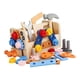 thumbnail image 5 of La Caja De Herramientas De Madera Desarrolla El Juego De Herramientas De Regalo De Habilidades Motoras Finas Para Niños Pequeños, 5 of 5