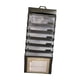 thumbnail image 2 of Organizador de archivos expandible, organizador de carpetas, tabla de bolsillos de almacenamiento, ahorro de espacio con 6 bolsillos para papel tamaño negro, 2 of 5