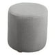 thumbnail image 1 of Funda Elástica Otomana Para Muebles, Protector, Sofá Redondo, Funda Para Sofá, Hogar, Gris, 1 of 5