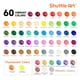 thumbnail image 3 of Set De Pintura Acrílica 60 Colores 60 Ml Con Pinceles 12 Unidades, 3 of 9