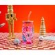 thumbnail image 4 of Vaso de cristal Silver Buffalo Care Bears Holiday, 480 ml, 4 of 9