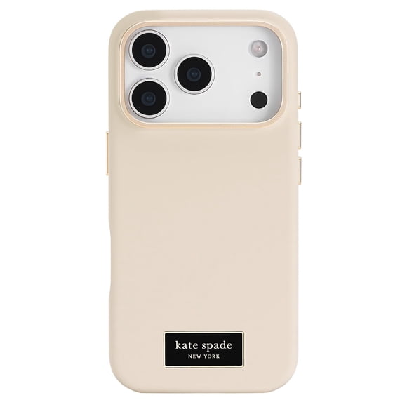 Funda para iPhone 17 Pro Kate Spade New York Beige