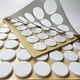 thumbnail image 3 of Almohadillas de fieltro de espuma AMHOME mini autoadhesivas 15 mm blancas 96 piezas, 3 of 8