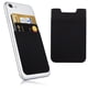 thumbnail image 2 of Tarjetero de cuero para la parte trasera del teléfono, fundas para tarjetas de crédito, billetera de bolsillo adhesiva para Android y todos los teléfonos inteligentes., 2 of 8