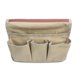 thumbnail image 3 of Sofá Portátil Silla Reposabrazos Bolsillo 4 Puertos Caddy Holder Bolsa De Almacenamiento Caqui, 3 of 5