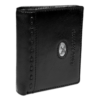 Billetera De Cuero Hombre Stefano 663 Negro Gino Rodinis