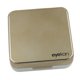 thumbnail image 1 of Caja De Lentes De Contacto Portátil Cuadrada Caja De Espejo Uso Diario Dorado, 1 of 5