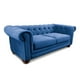 thumbnail image 2 of Sofa Florencia 3C Tela Velvet Azul Petroleo, 2 of 4
