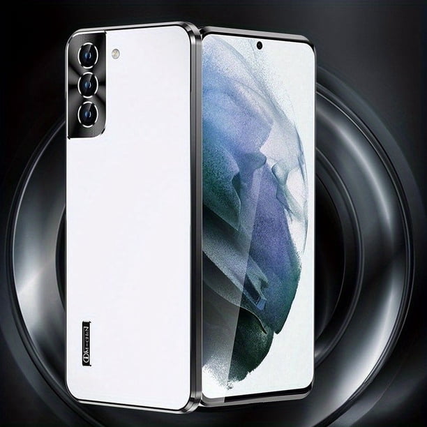 1pc Metal Magnetic Suction 21ultra All-inclusive Lens Phone Case For For Samsung S22S22ultra Protective Cover S22