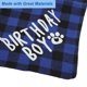 thumbnail image 4 of Ofertas Únicas Pañuelo de Cumpleaños de Navidad para Perros Pañuelo Lindo de Cumpleaños-Niño para Perros Pequeños Medianos Grandes Pañuelos para Perros para Atuendo de Fiesta de Cumpleaños Grande Azul, 4 of 7