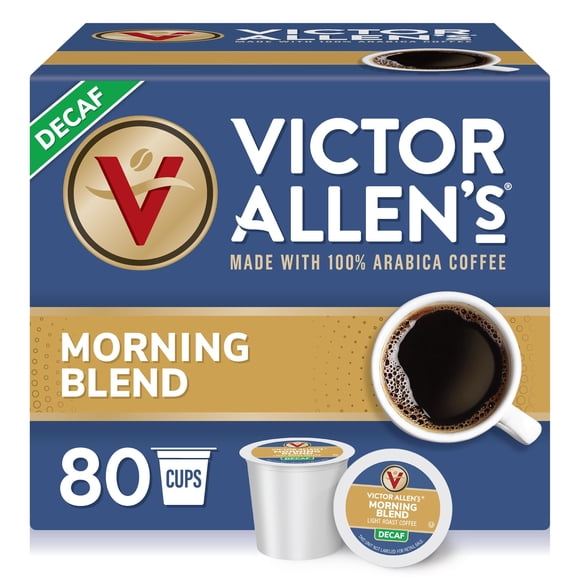 Cápsulas de café Victor Allen's Decaf Morning Blend, 80 unidades