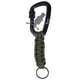 thumbnail image 3 of Mosquetón Scipio 20901C con cierre giratorio y paracord, color verde, 3 of 5