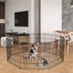 thumbnail image 2 of Playpen Artmalle Puppy Pet, 8 paneles, 60 cm, metal para interiores y exteriores, 2 of 7