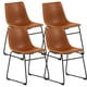 thumbnail image 1 of Pack 4 Sillas Comedor Toscana | Eco Cuero Terracota | Diseño Elegante, 1 of 4