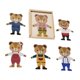 thumbnail image 1 of Juego De Rompecabezas De Madera Para Vestir Osos, Juegos Para Cambiarse De Ropa Para Ni?os, Regalos De Cumplea?os, 1 of 5