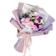thumbnail image 1 of Flor De Rosa De Jabón De Lujo, Flores Artificiales Para Aniversario Día De Acción De Gracias Púrpura, 1 of 3