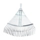 thumbnail image 5 of Escoba de hojas de jardín, rastrillo de Metal telescópico, escoba de césped extensible de 29-46cm, escoba de hojas ajustable para limpieza de arbustos, 5 of 5