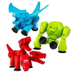 Figuras De Acción Stikbot Zing Mega Monsters, Paquete De 3 Unidades, Más De 6 Años