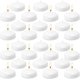 thumbnail image 1 of Vela flotante blanca Aamdkcyu 5 cm – paquete de 72, 1 of 7