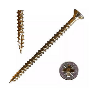 Ferreplus - Tornillo Turbo Screw 14(6) - 100/60 - 100 Unidades