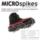 thumbnail image 2 of Crampon de tracción Kahtoola MICROspikes rojo talla X‑Small, 2 of 5